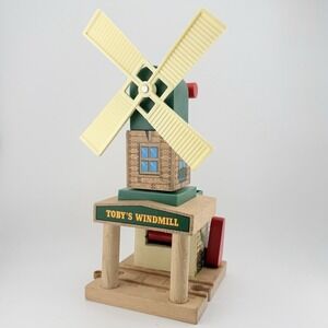 Thomas & Friends Wooden Railway Train Tank Engine - Toby's Windmill